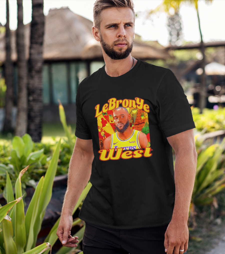 LeBronYe West Los Angeles Lakers Basketball T-Shirt