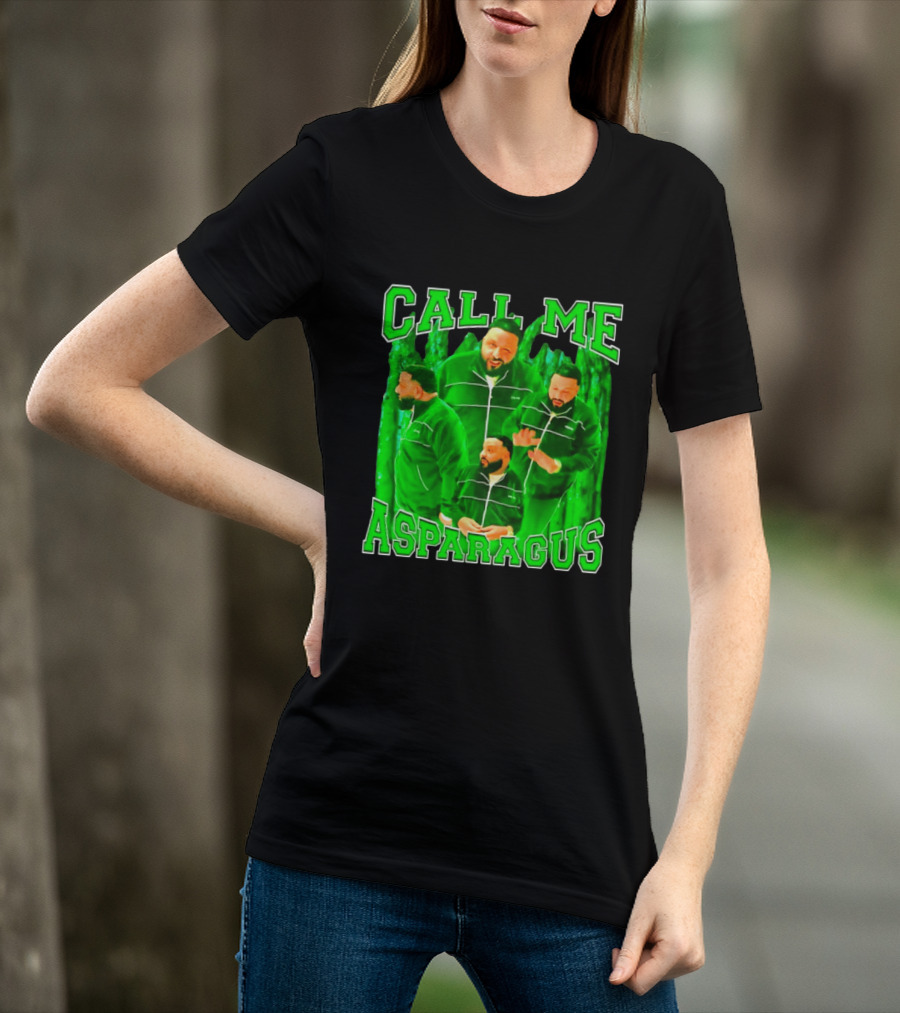 DJ Khaled Call Me Asparagus Music Producer Green Tracksuit T-Shirt