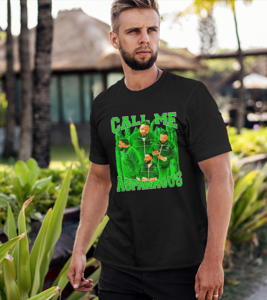 DJ Khaled Call Me Asparagus Music Producer Green Tracksuit T-Shirt