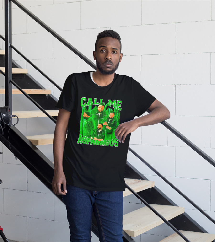 DJ Khaled Call Me Asparagus Music Producer Green Tracksuit T-Shirt