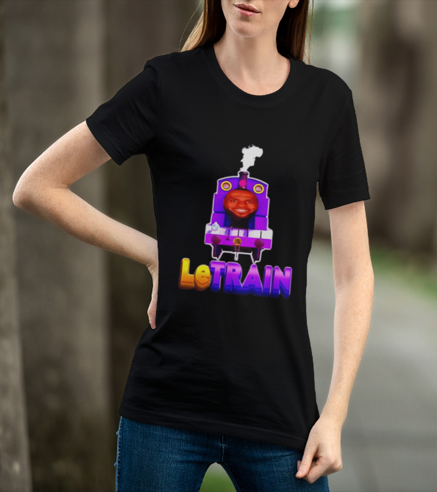 LeBron James LeTrain Meme With Philadelphia 76ers Concept T-Shirt
