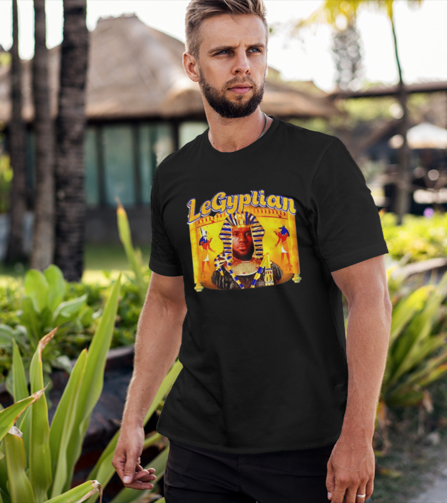 LeBron James LeGyptian Philadelphia 76ers Basketball Meme T-Shirt