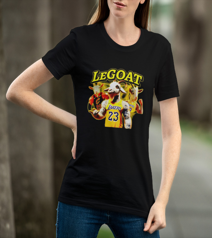 Legoat 23 LeBron James Lakers Cavaliers T-Shirt