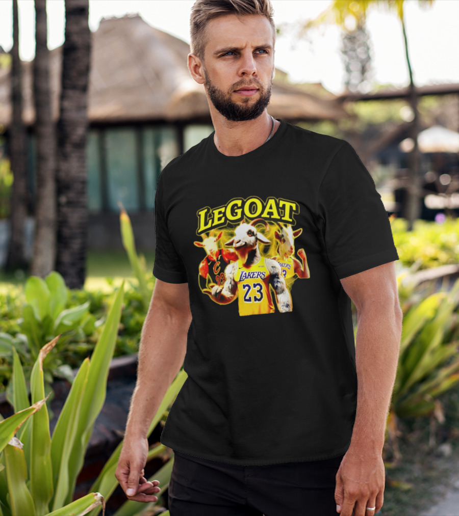 Legoat 23 LeBron James Lakers Cavaliers T-Shirt
