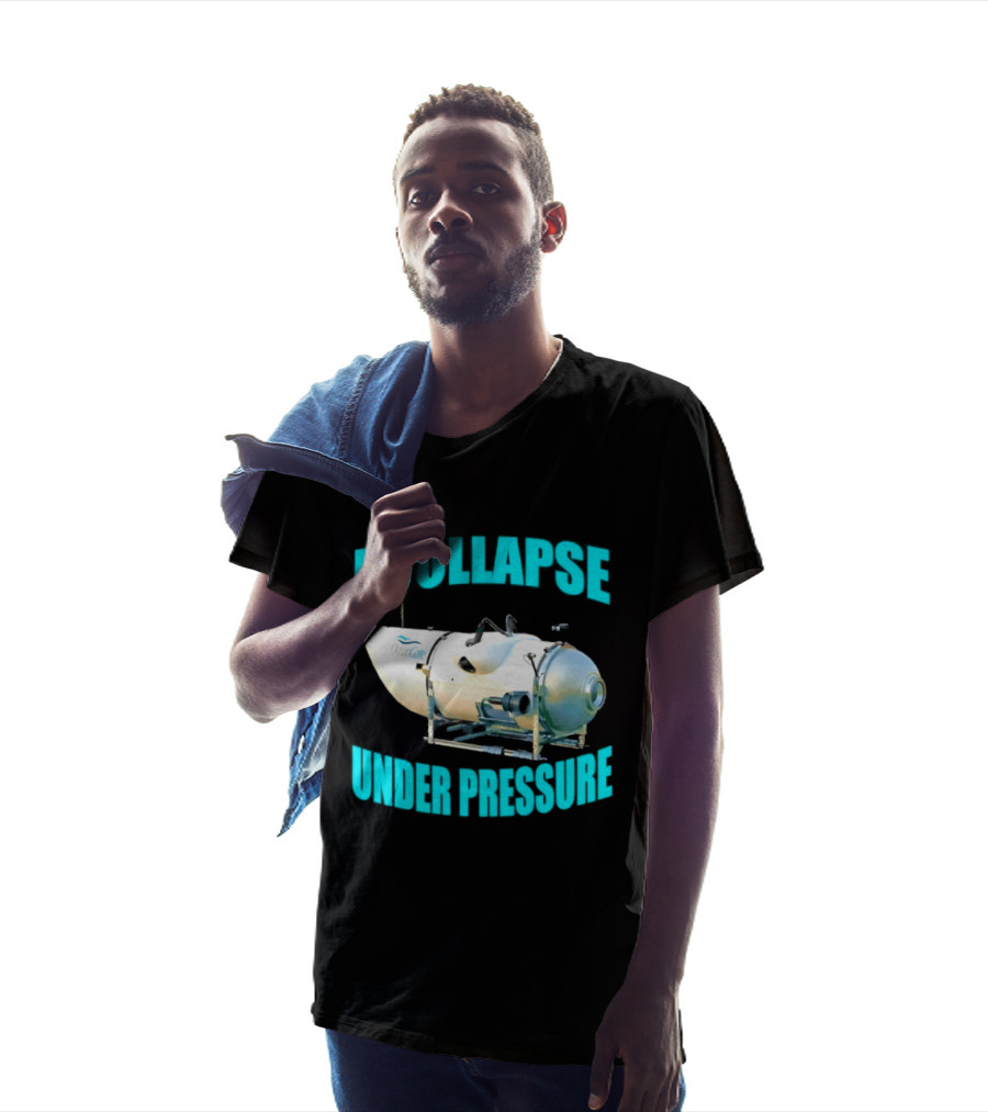 OceanGate Titan Submersible I Collapse Under Pressure T-Shirt