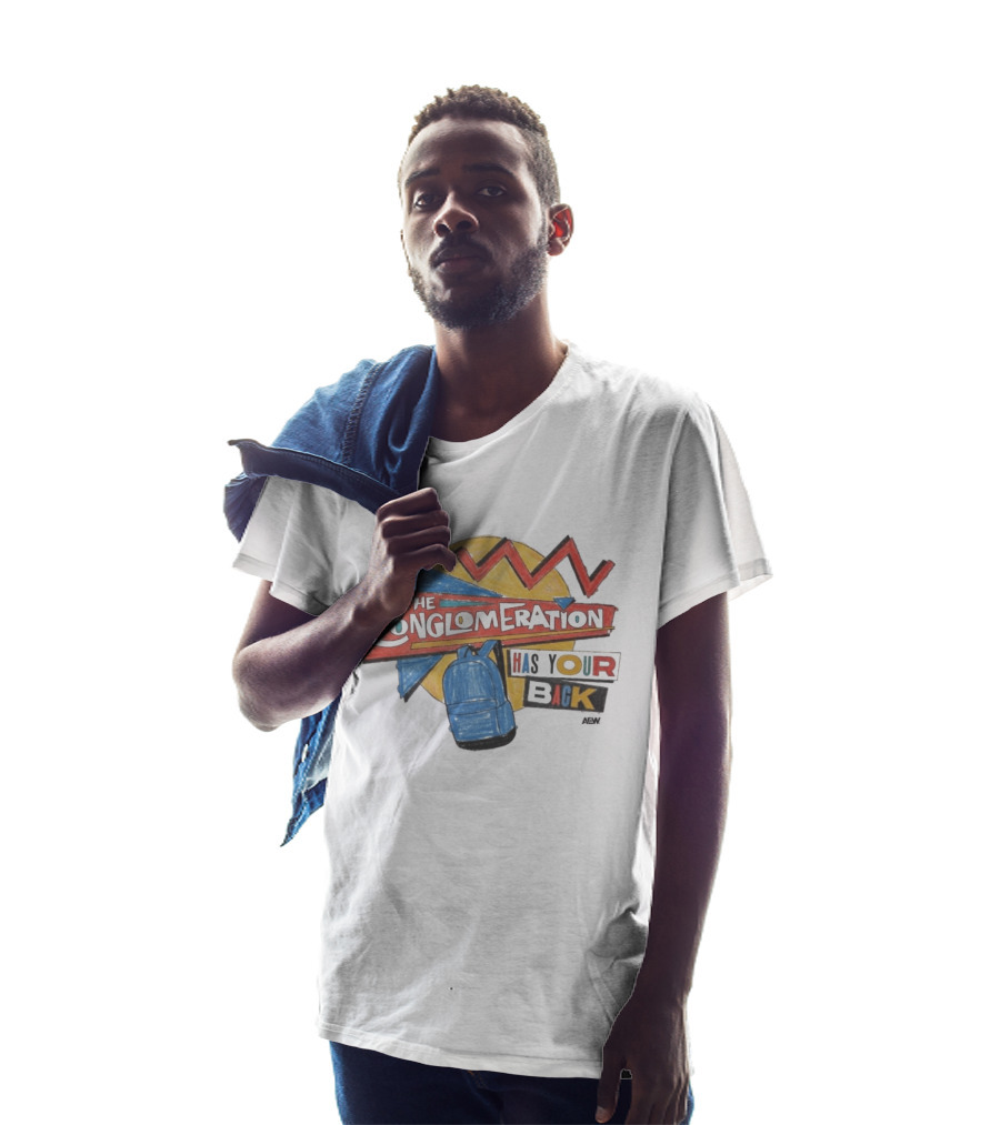 The Conglomeration Has Your Back Backpack T-Shirt