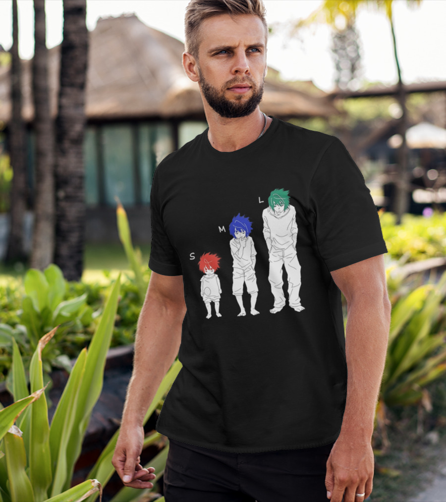 S M L Beyond Birthday Mello L Lawliet Colorful T-Shirt
