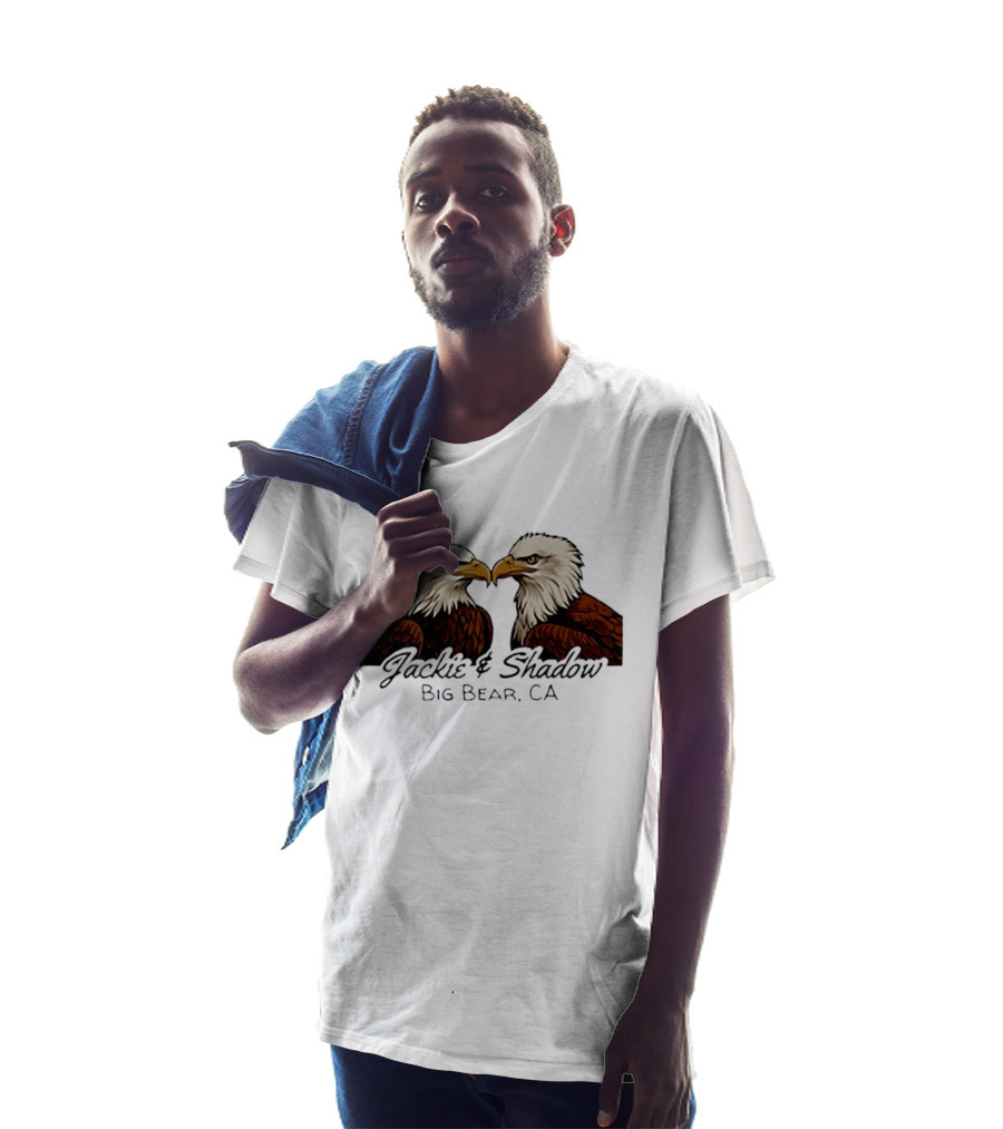 Jackie And Shadow Bald Eagles Big Bear CA Wildlife Pair T-Shirt