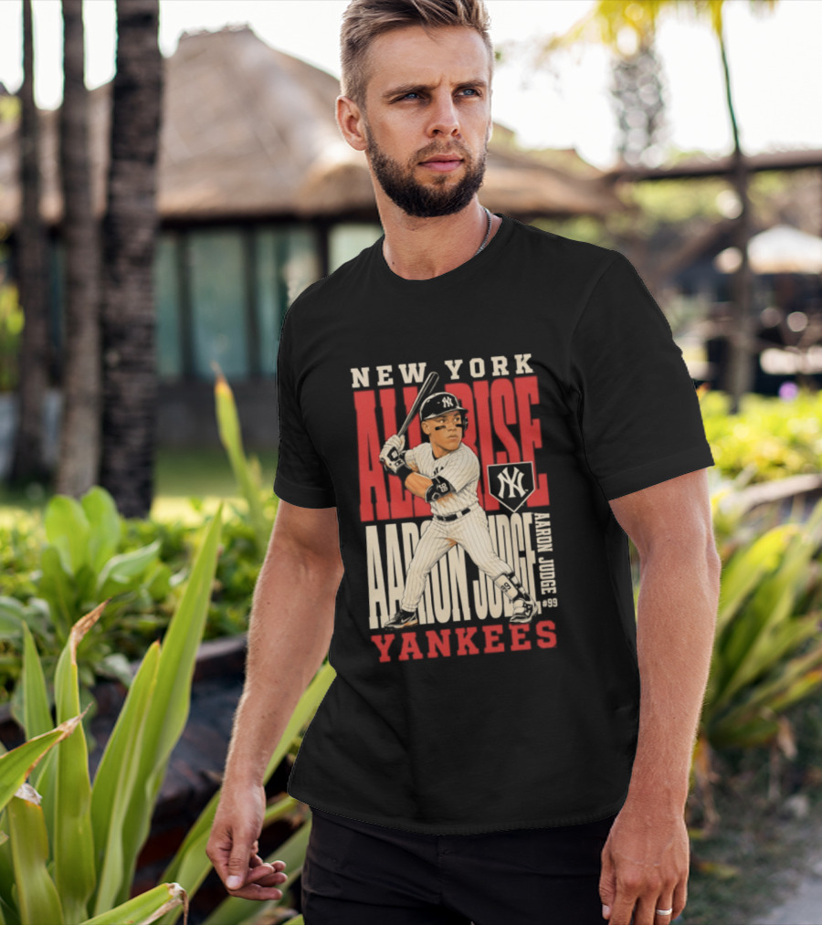 New York Yankees Aaron Judge 2026 Season Caricature T-Shirt