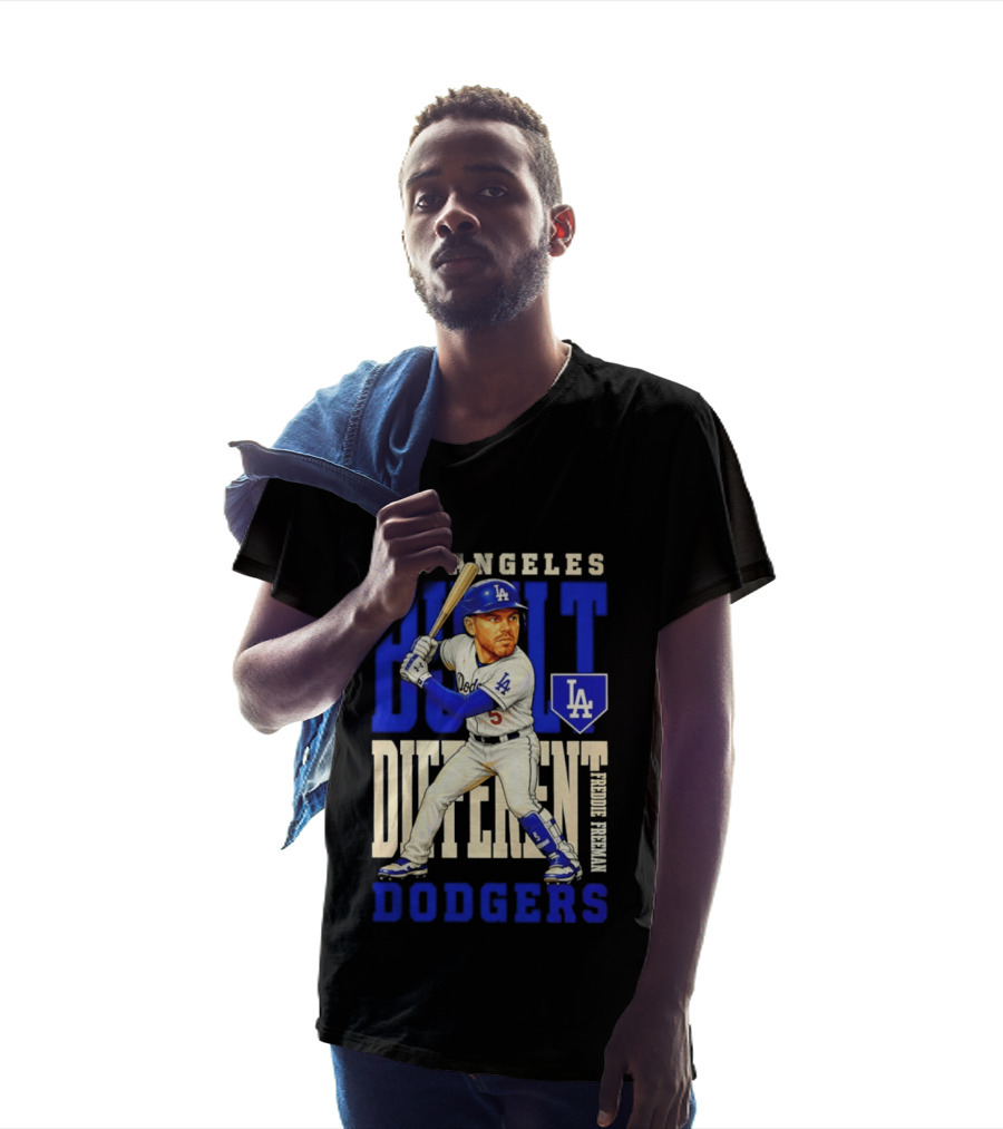 Los Angeles Dodgers Built Different Freddie Freeman MLB T-Shirt