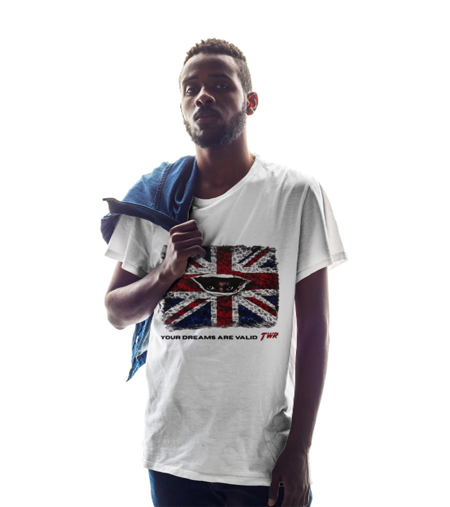 Your Dreams Are Valid TWR Union Jack Eyes T-Shirt