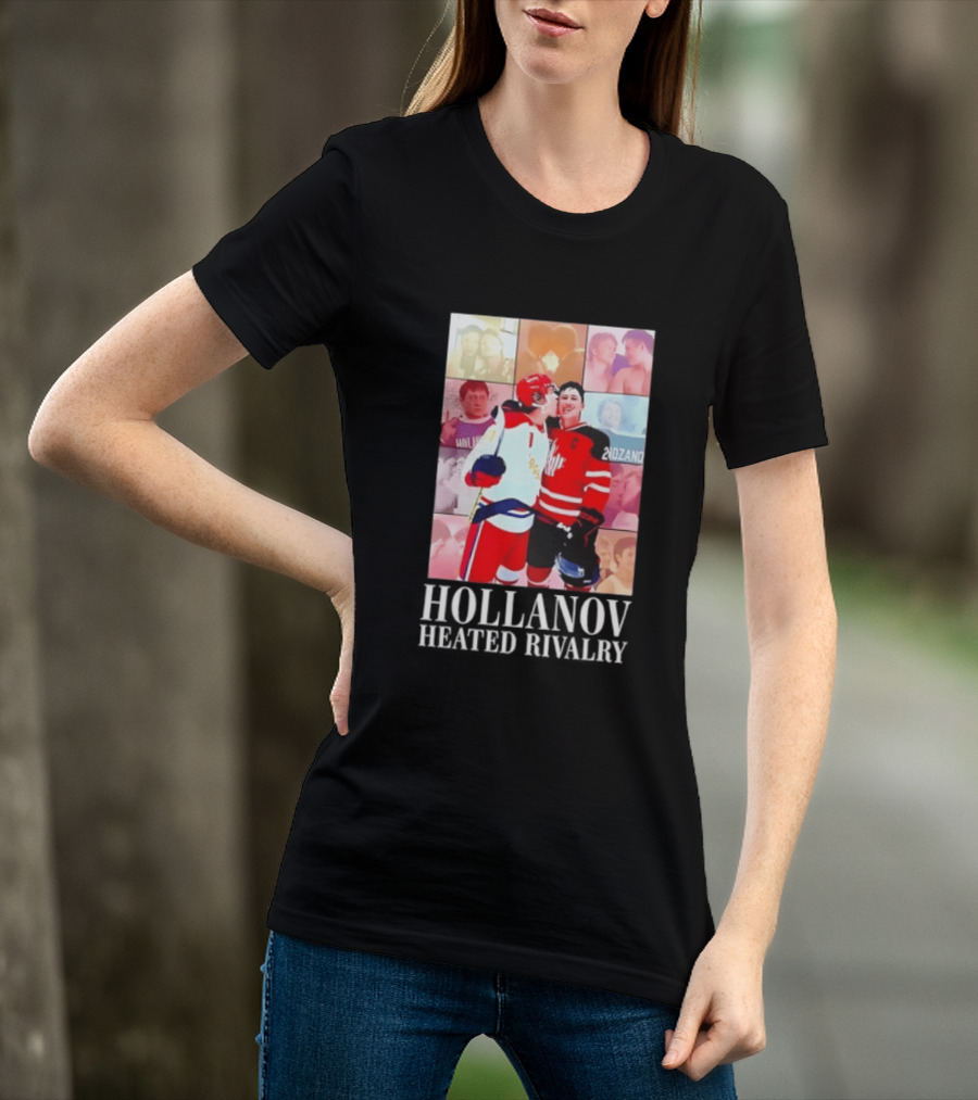 Hollanov Heated Rivalry Hockey Romance 90210ando Walliam 993 T-Shirt