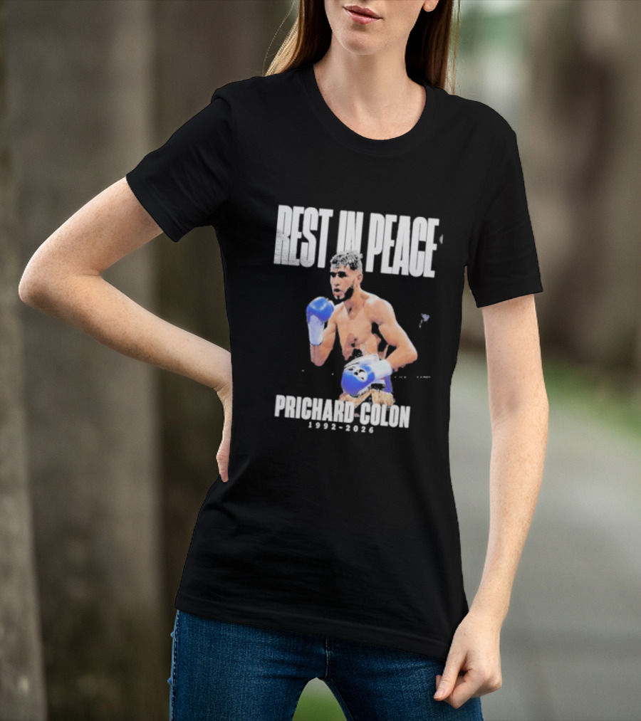 Rest In Peace Prichard Colon 1992 2026 Boxing Gloves T-Shirt