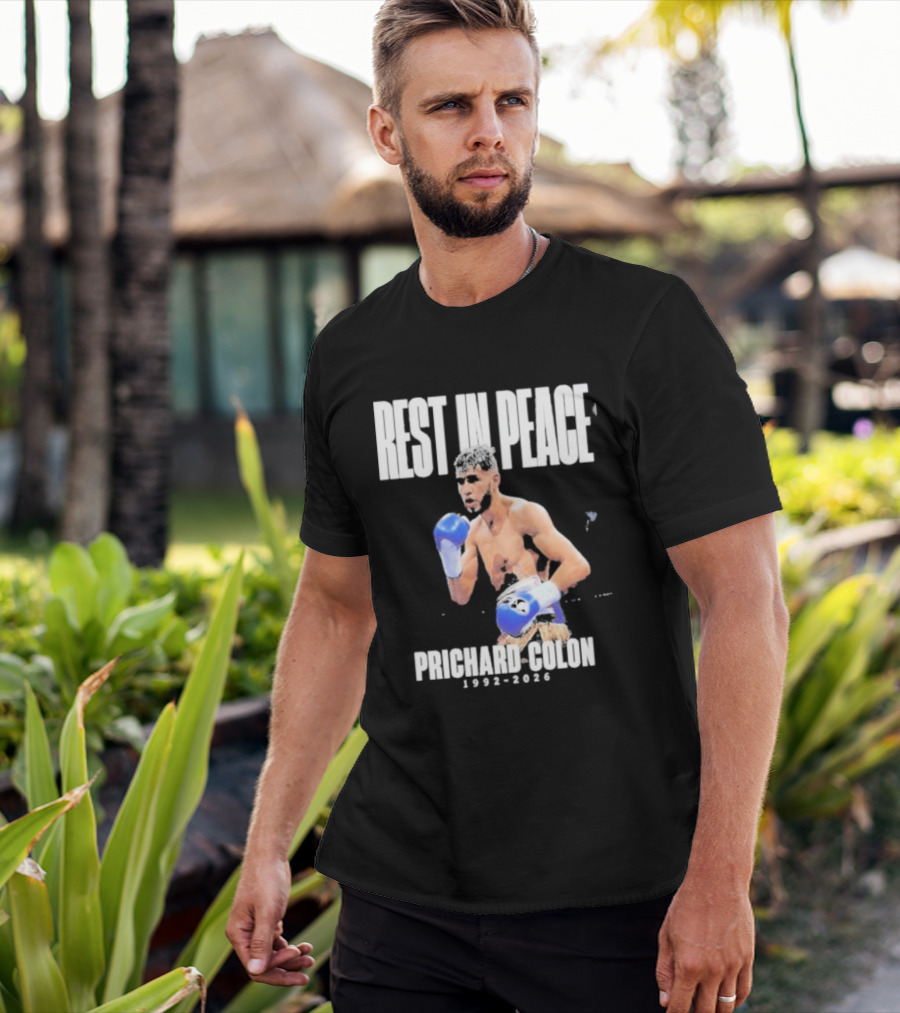 Rest In Peace Prichard Colon 1992 2026 Boxing Gloves T-Shirt