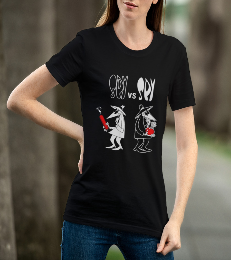 Spy Vs Spy Mad Magazine Classic Comic Characters Showdown Bomb And TNT T-Shirt