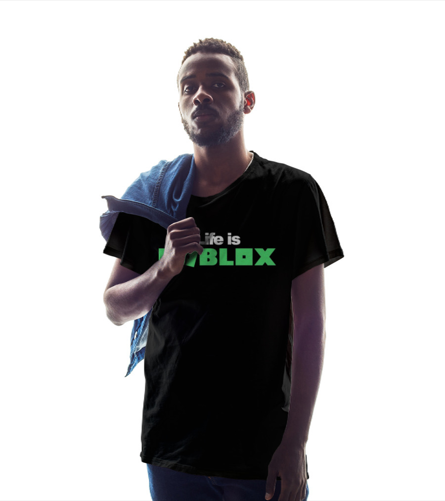 Life Is Roblox Gaming Meme DJ Akademiks T-Shirt
