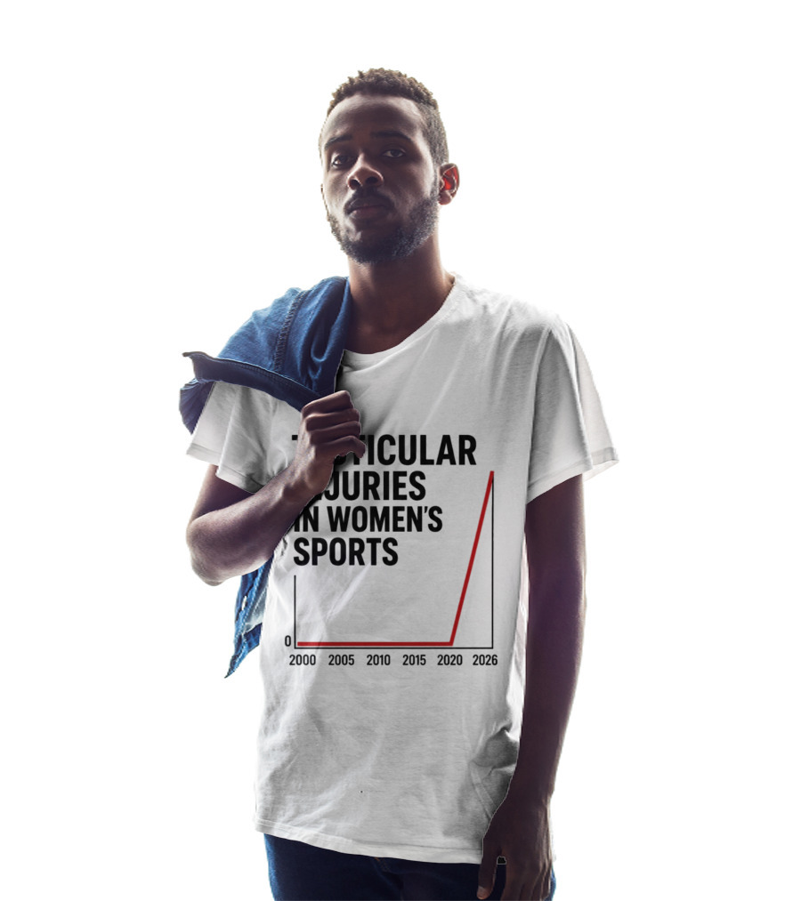 Testicular Injuries In Women's Sports 2000 2026 Graph T-Shirt