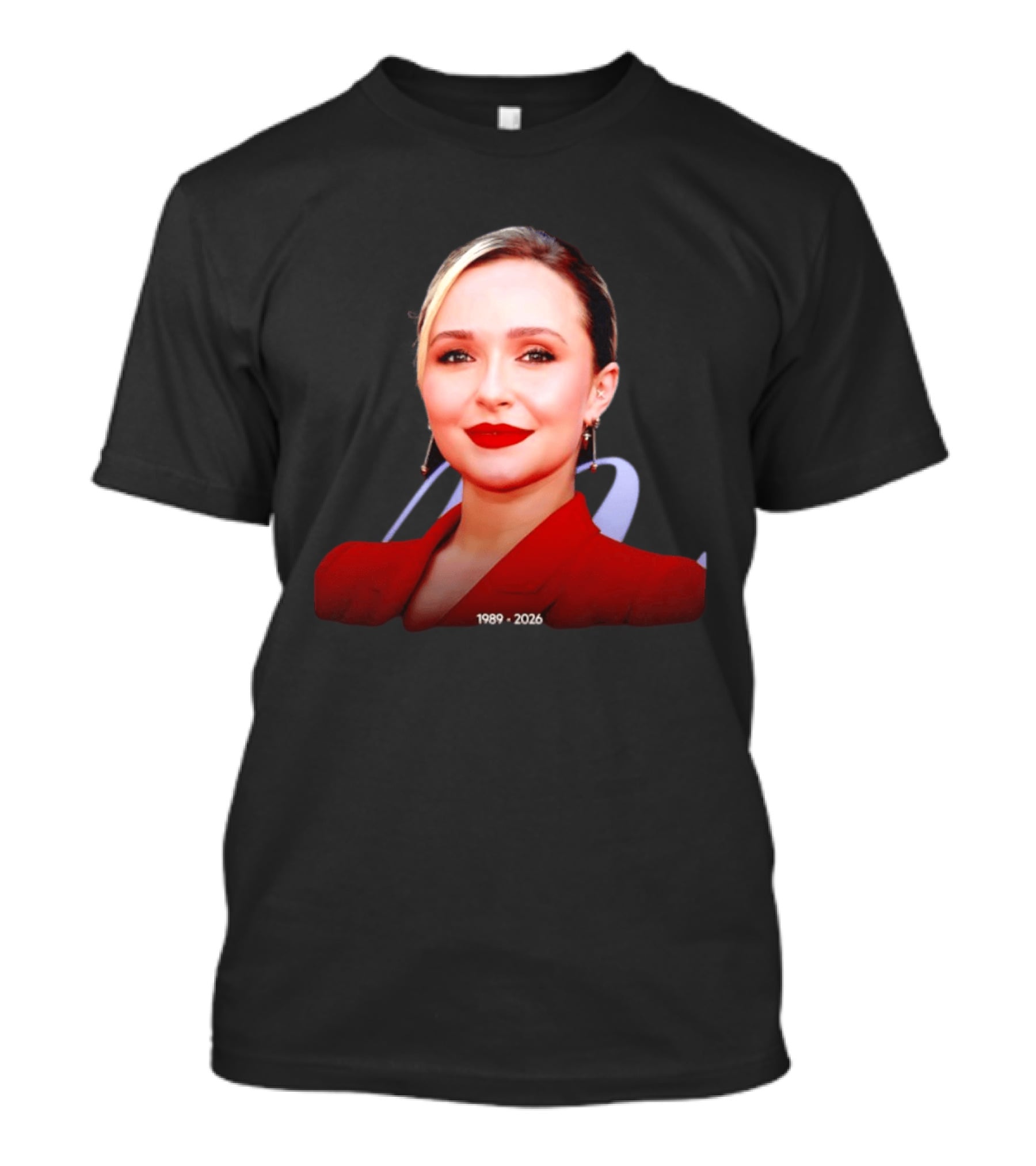 In Memory Of Hayden Panettiere 1989 2026 T-Shirt