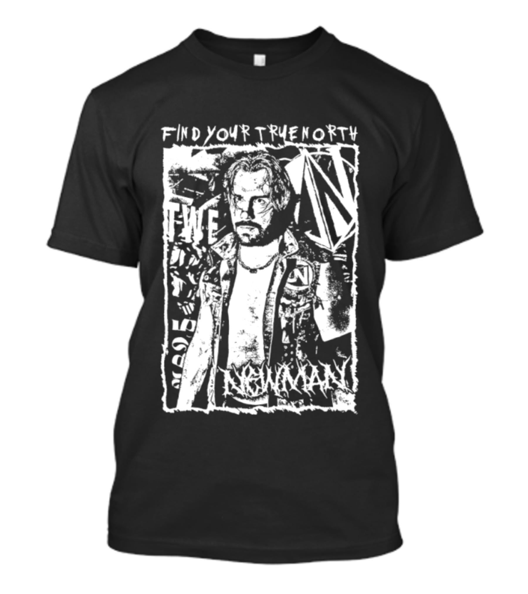 Find Your True North NXT Newman Wrestling T-Shirt