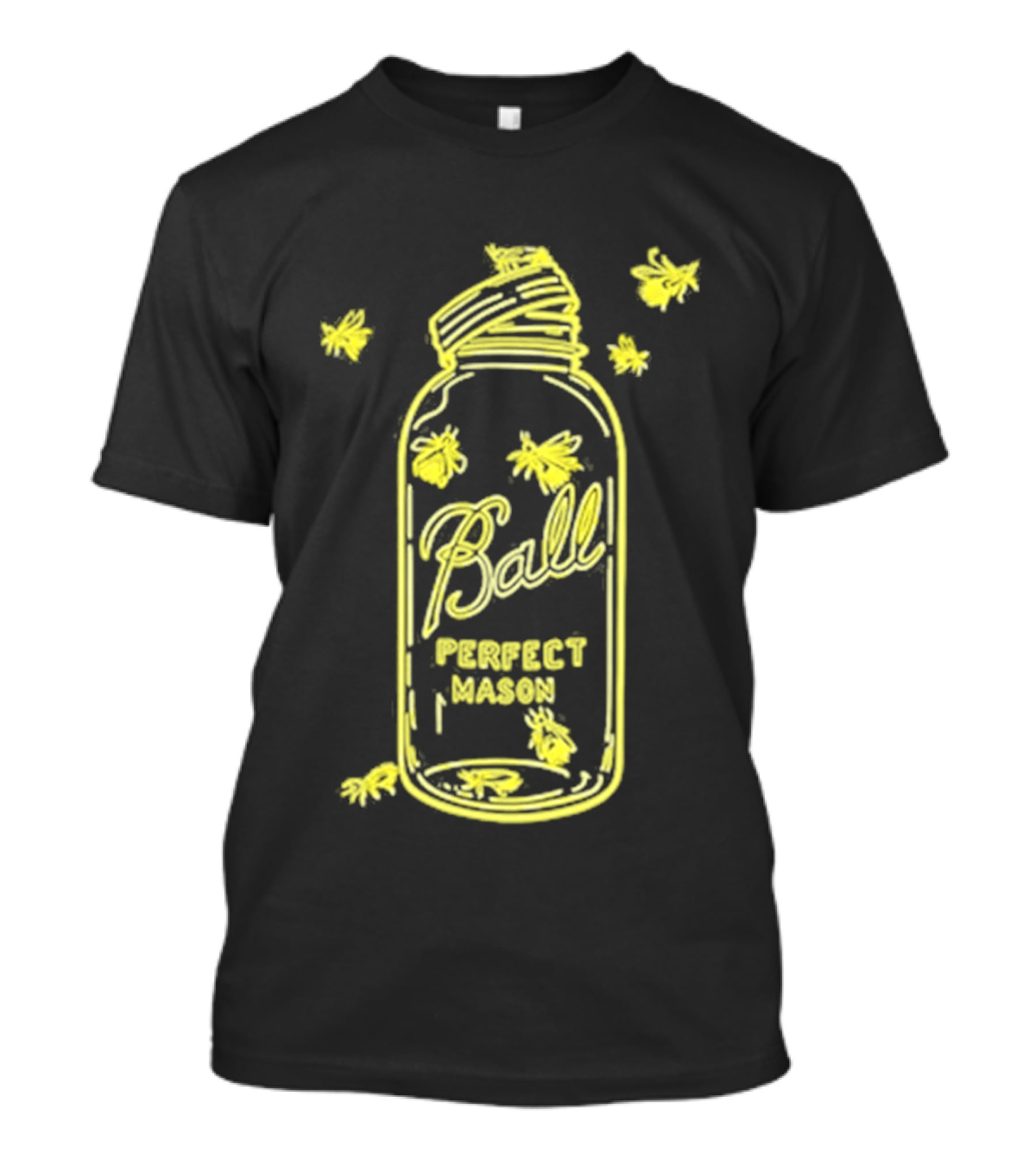 Ball Perfect Mason Jar Firefly Glow T-Shirt