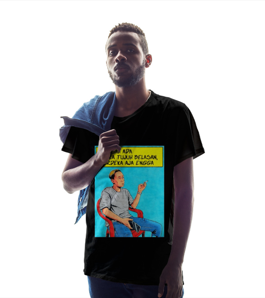 Ga Usah Ada Acara Tujuh Belasan Merdeka Aja Engga Meme Pop Art Indonesia T-Shirt