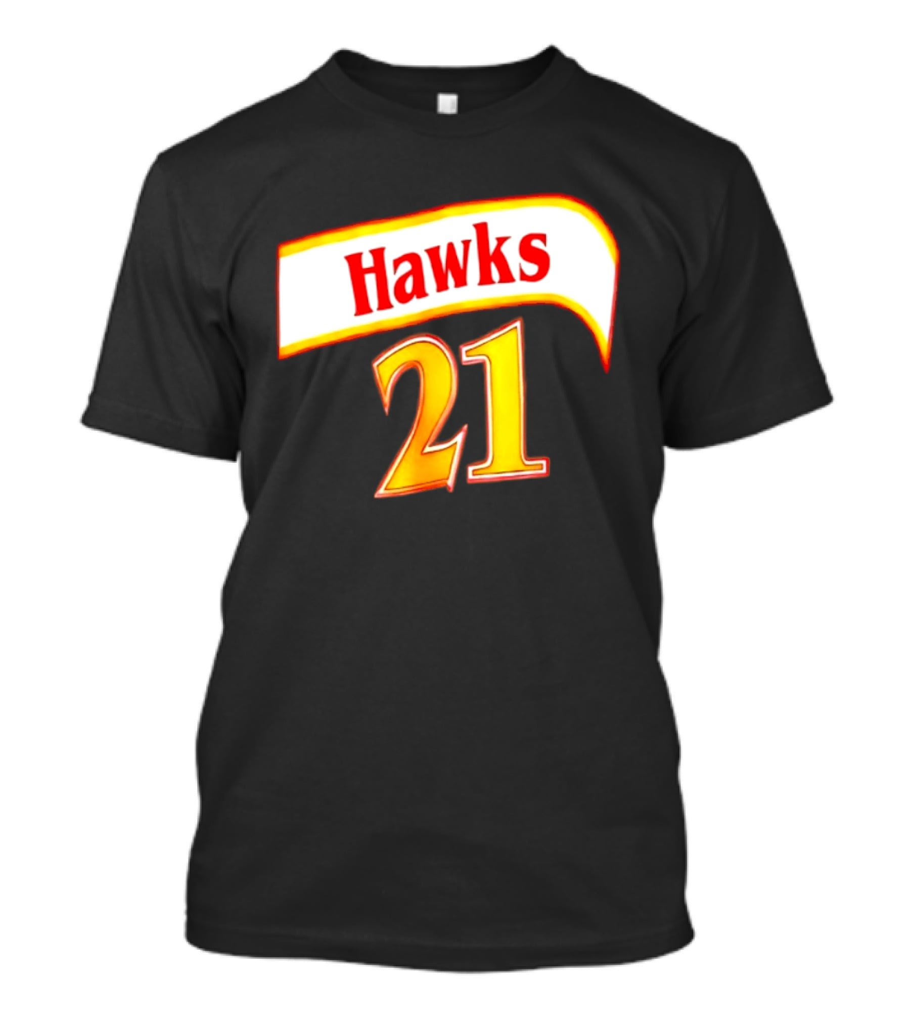 Hawks 21 Basketball Jersey NBA Team Edition T-Shirt