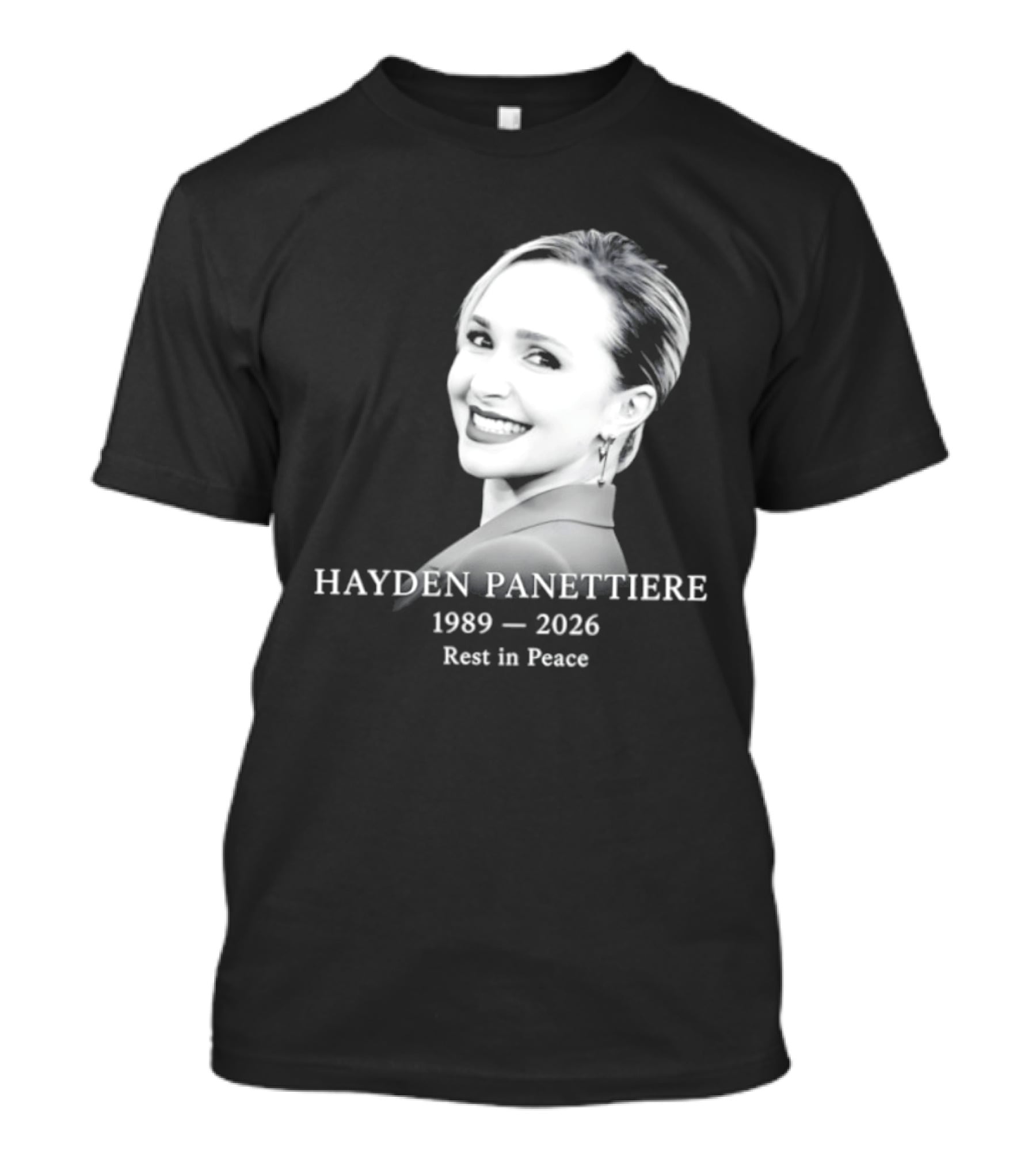 Hayden Panettiere 1989 2026 Rest In Peace Memorial T-Shirt