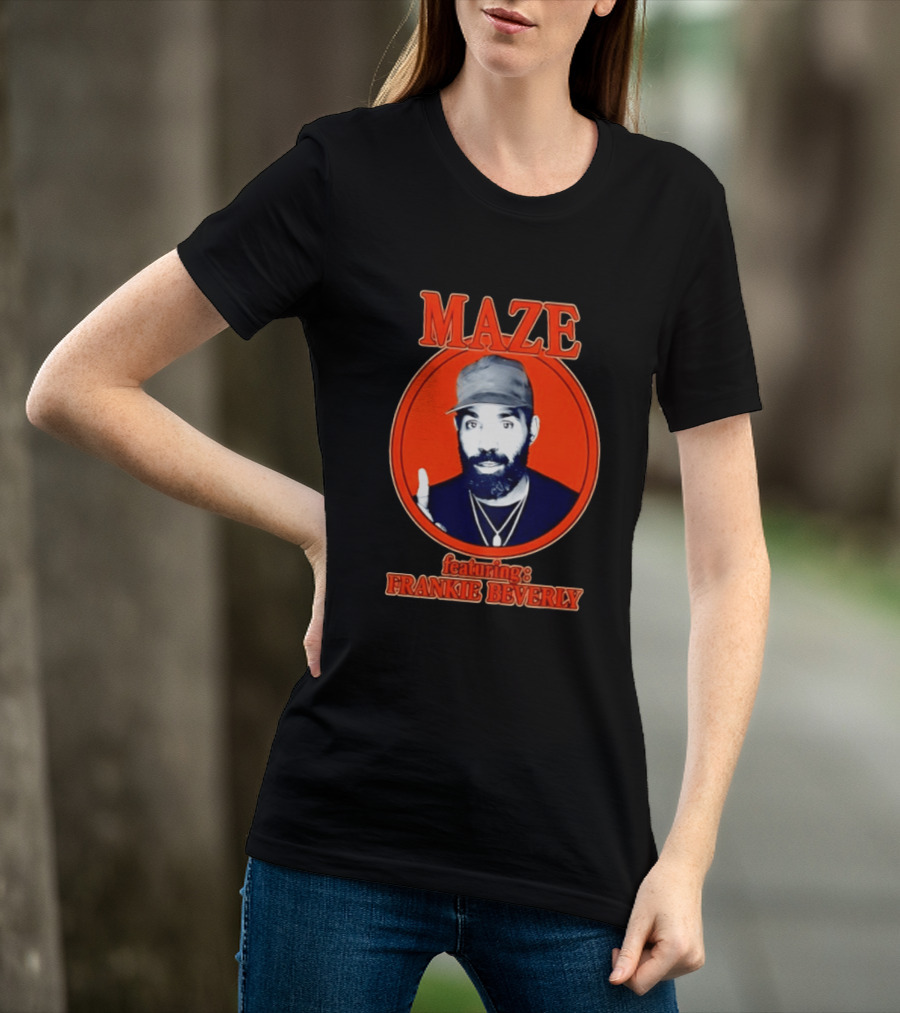 Maze Featuring Frankie Beverly Iconic Soul R&B T-Shirt