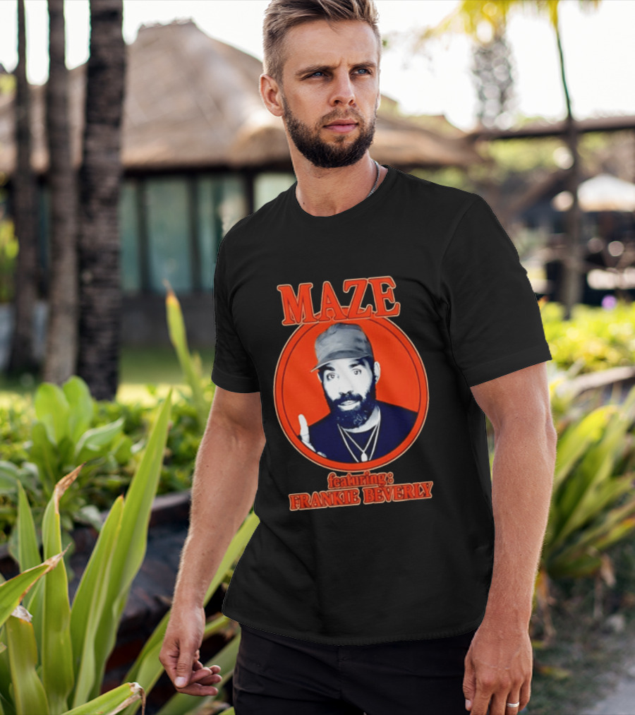 Maze Featuring Frankie Beverly Iconic Soul R&B T-Shirt