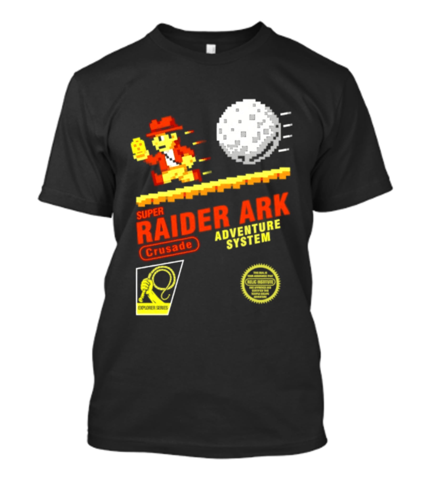Super Raider Ark Adventure System Crusade Explore Series T-Shirt