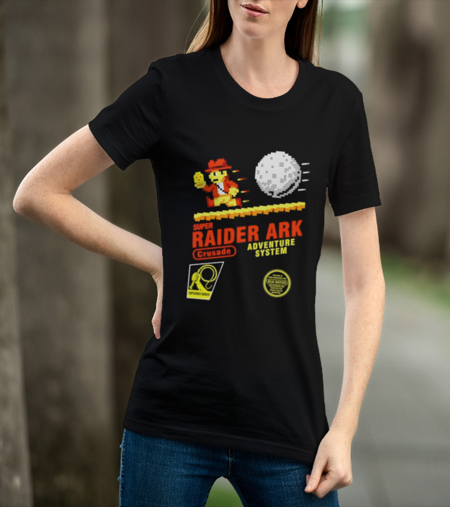 Super Raider Ark Adventure System Crusade Explore Series T-Shirt
