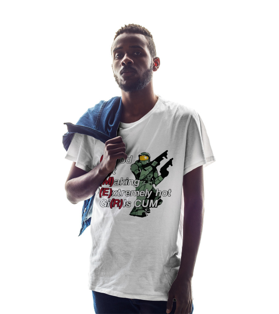 Good At Making Extremely Hot Girls Come Halo Gaming T-Shirt