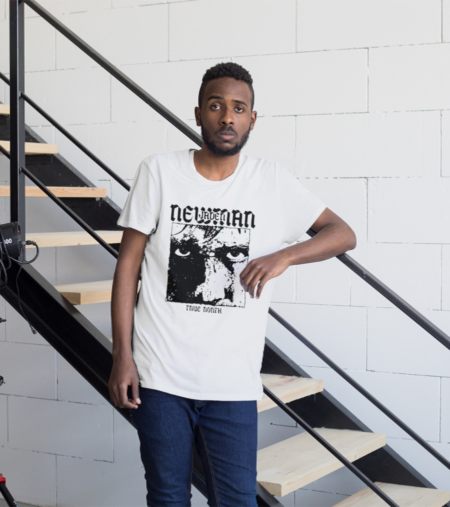 Newman Jaden True North Alternative Rock Band Face T-Shirt