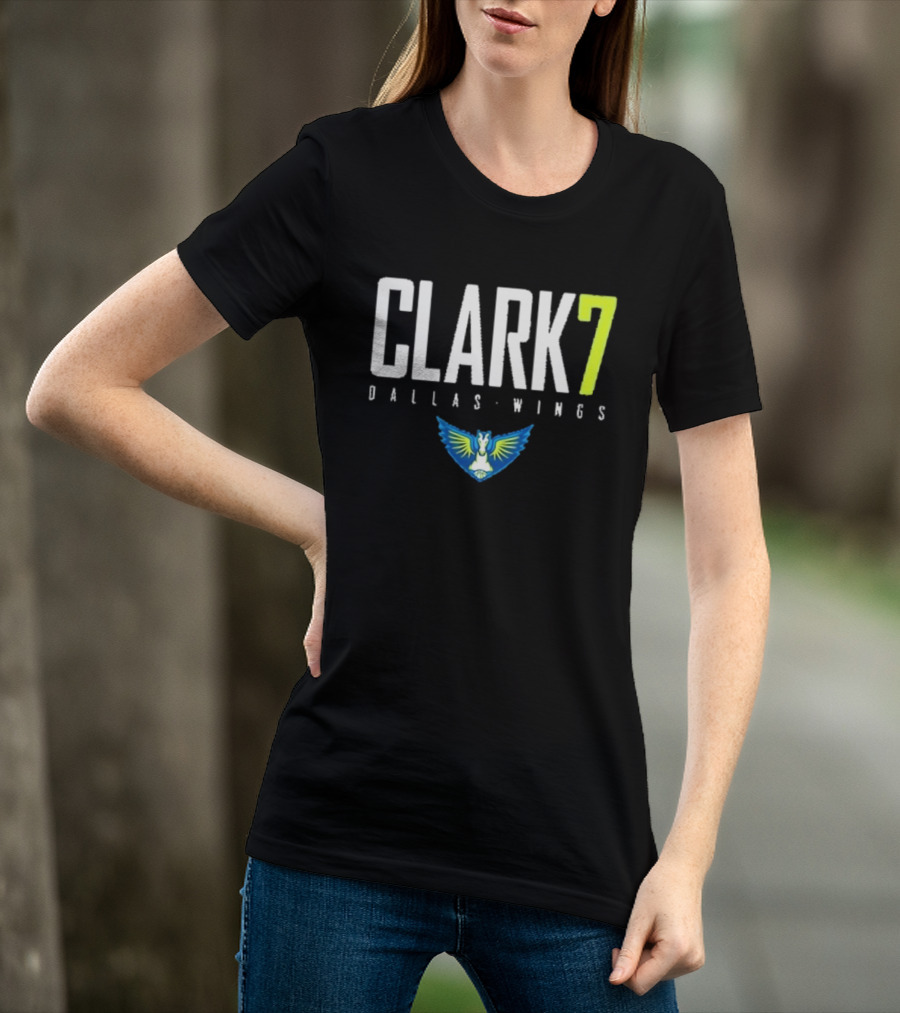 Caitlin Clark 7 Dallas Wings WNBA Basketball T-Shirt