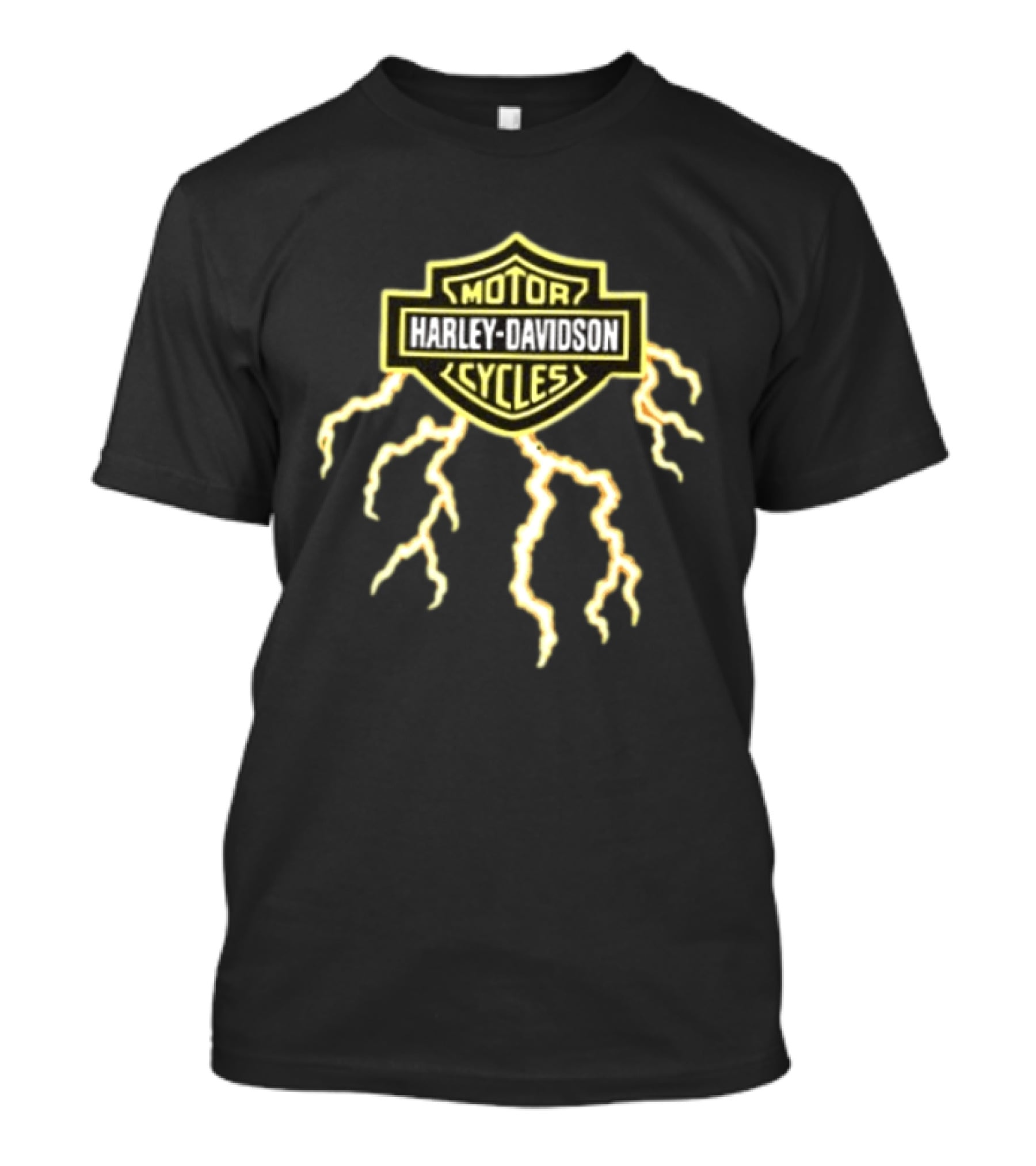 Harley Davidson Motor Cycles The Last Biker On Earth Will Be Ridin A Harley Lightning T-Shirt