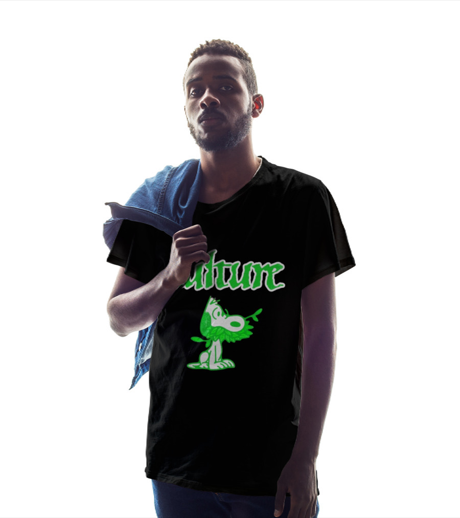 Culture Snoopy Peanuts Dog Leaf Crown T-Shirt