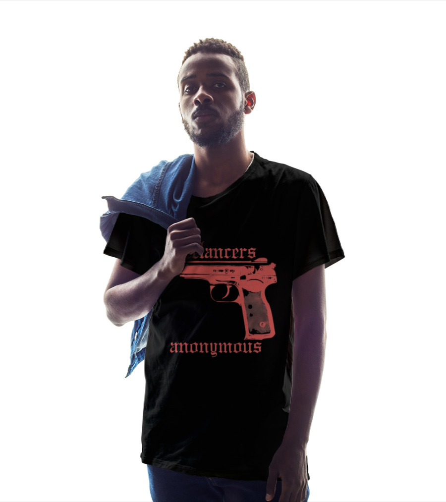 Freelancers Anonymous Gun Image T-Shirt