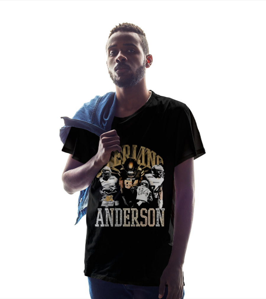Sterling Anderson Bryant University Bulldogs Football Players T-Shirt