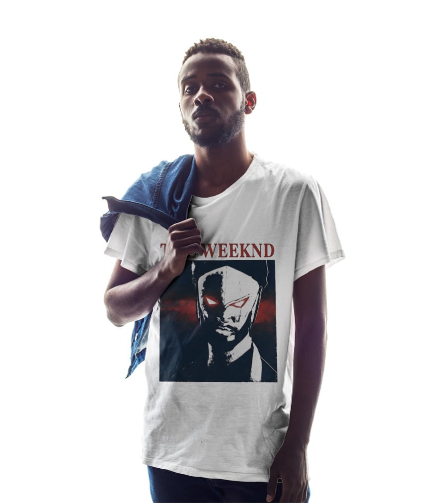The Weeknd Suda51 Mask Concept Art London August 2026 T-Shirt