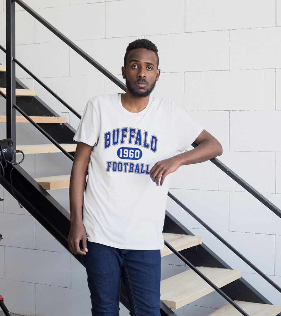 Buffalo 1960 Football Bills Classic Vintage Sports T-Shirt