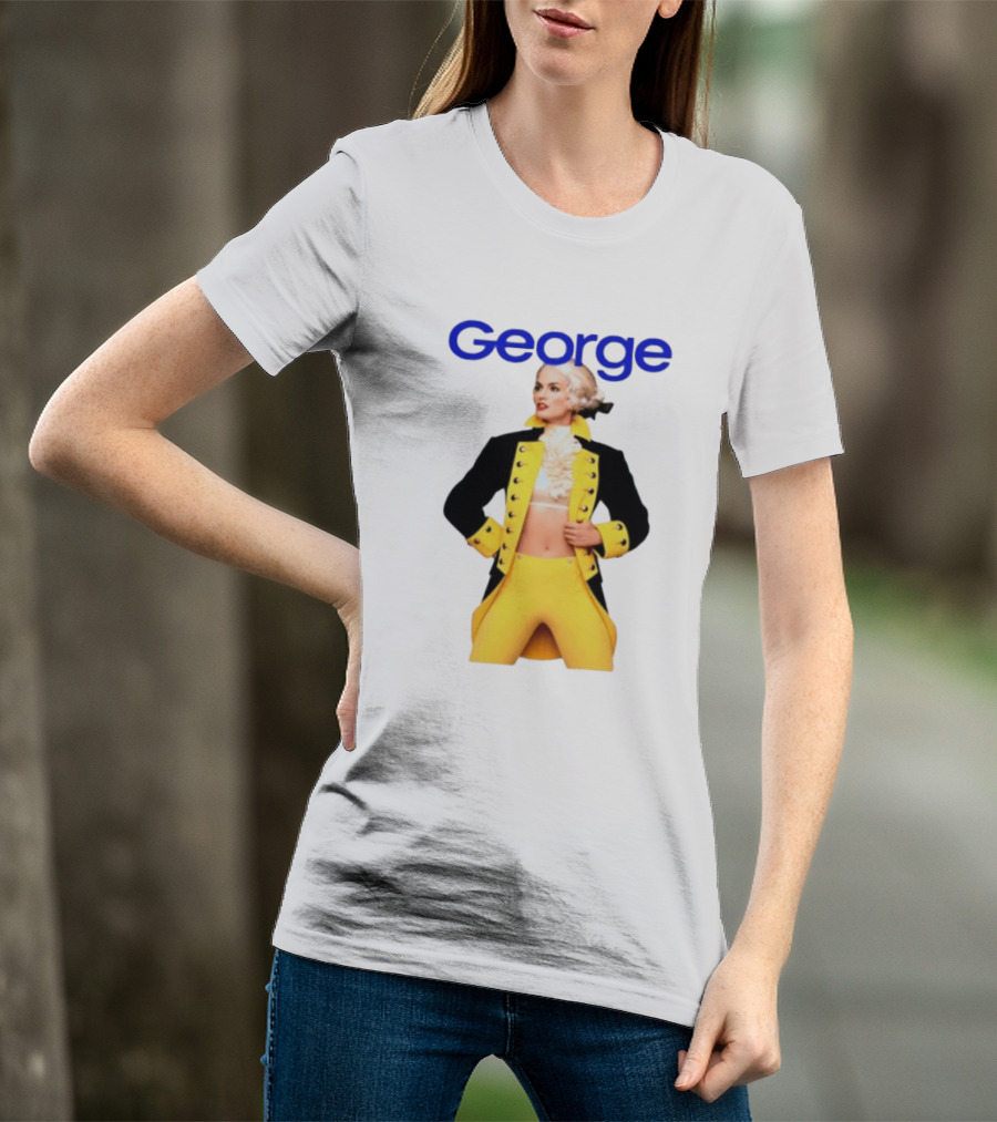 George Founding Fathers Historical Costume Colonial Attire T-Shirt