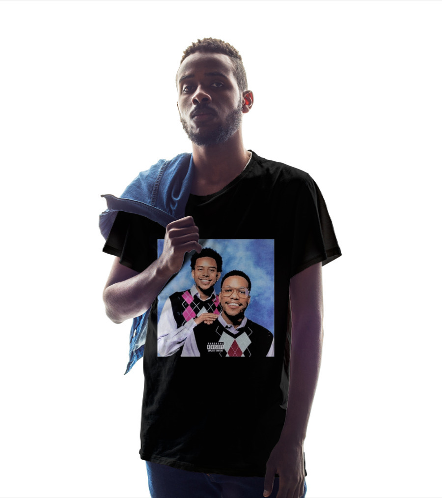 Anderson Paak Cordae Step Brothers Parody Album Cover T-Shirt