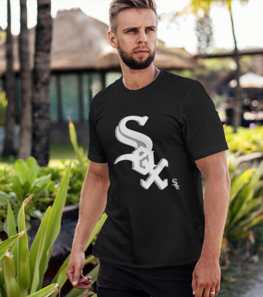 Chicago White Sox Cartoon 2 Sided Sox T-Shirt