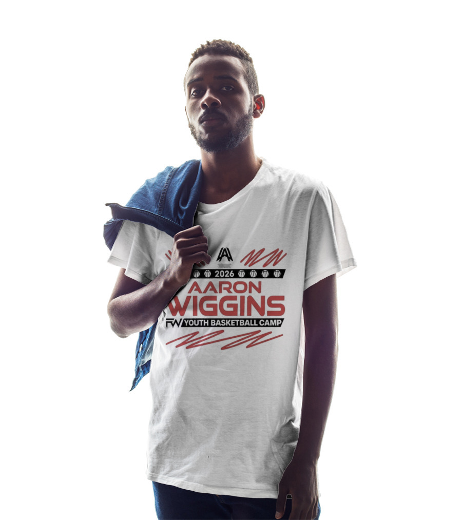 Aaron Wiggins 2023 Youth Basketball Camp T-Shirt
