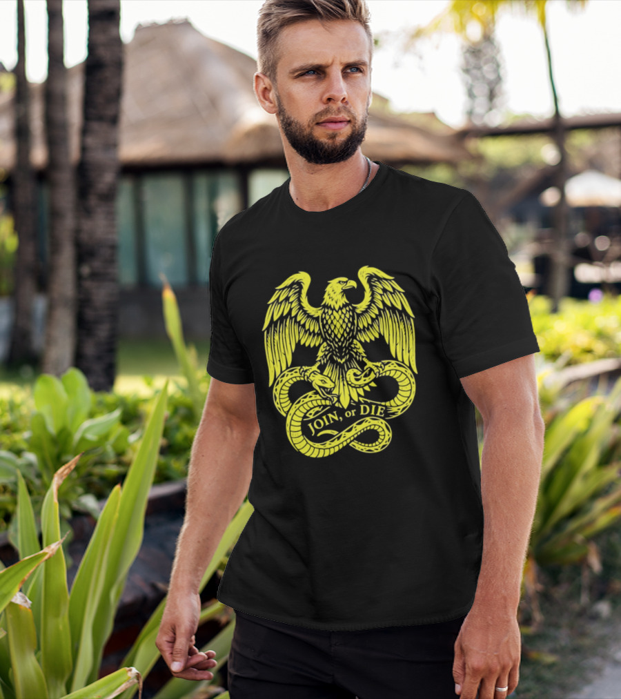 Join Or Die Eagle Snake T-Shirt