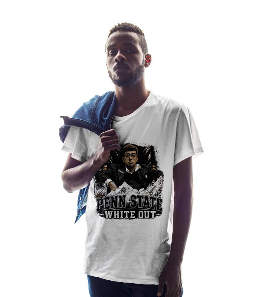 Penn State White Out Pablo Pledge Escobar Mountain Scene T-Shirt