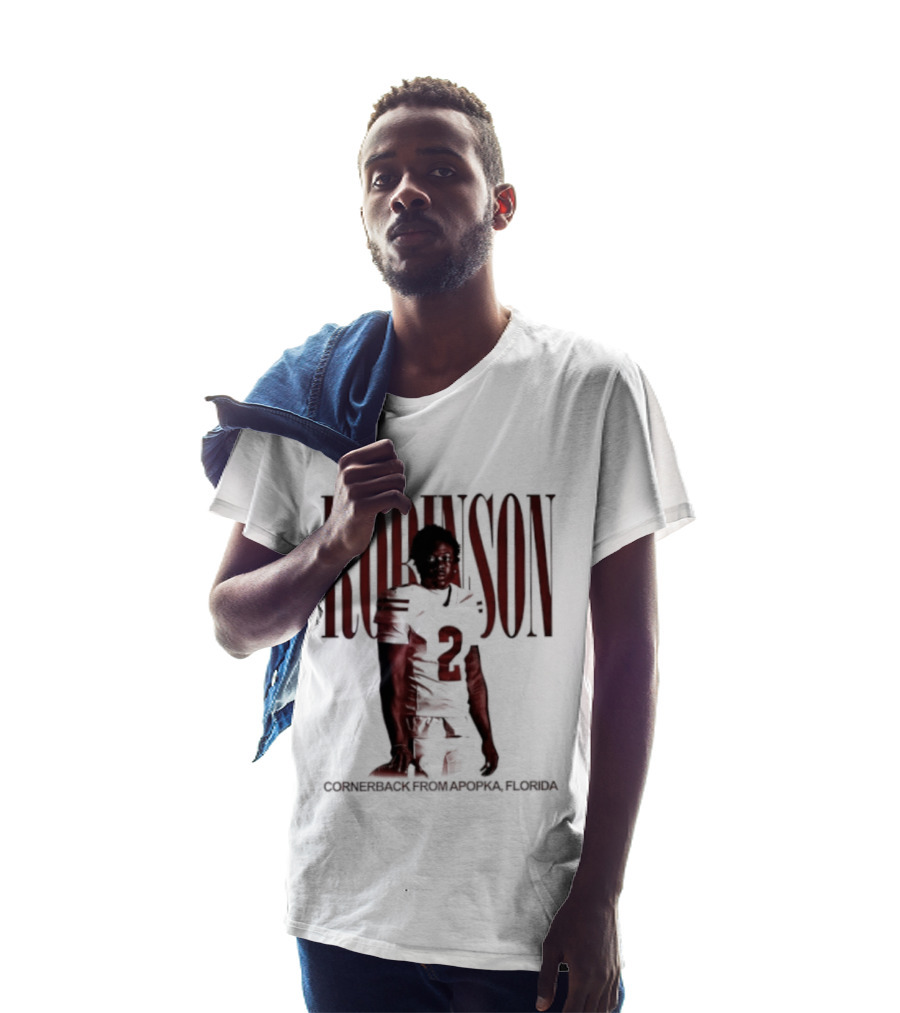 Robinson Football Cornerback From Apopka Florida T-Shirt