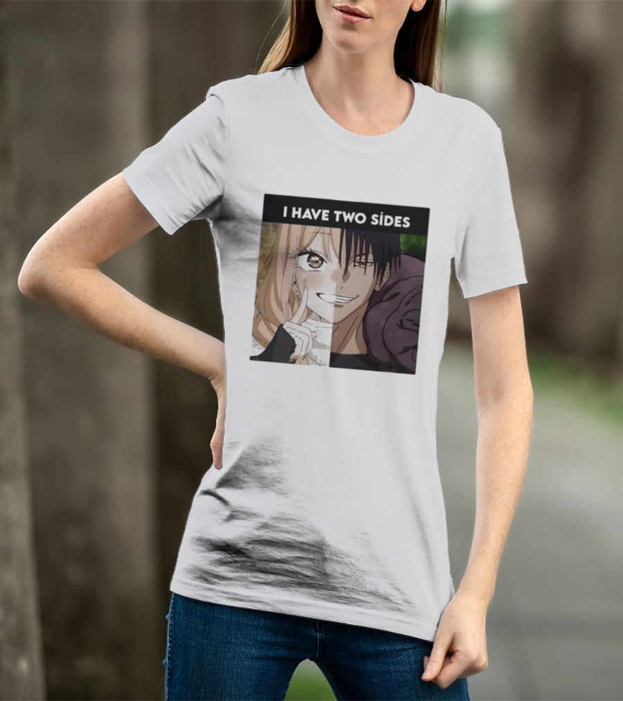 I Have Two Sides Toji Fushiguro And Marin Kitagawa Manga Characters T-Shirt