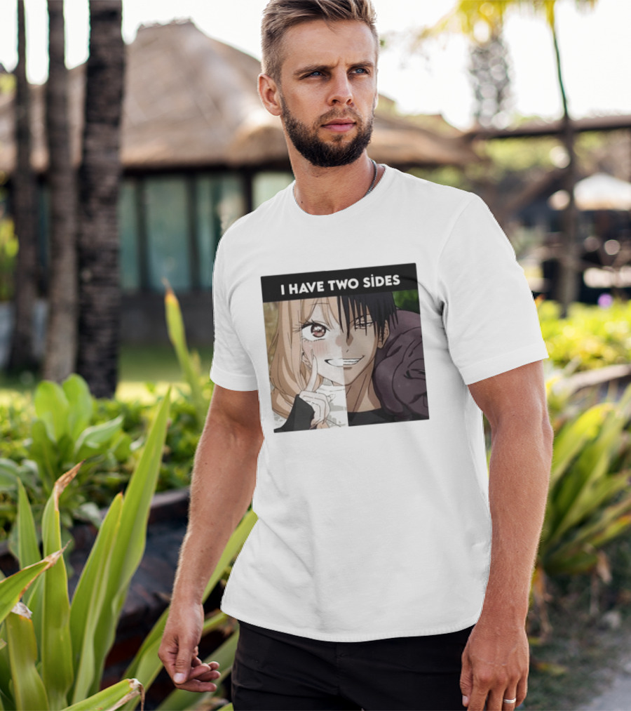 I Have Two Sides Toji Fushiguro And Marin Kitagawa Manga Characters T-Shirt