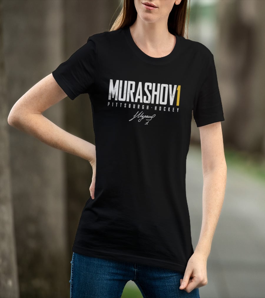 Murashov 1 Pittsburgh Hockey Signature T-Shirt